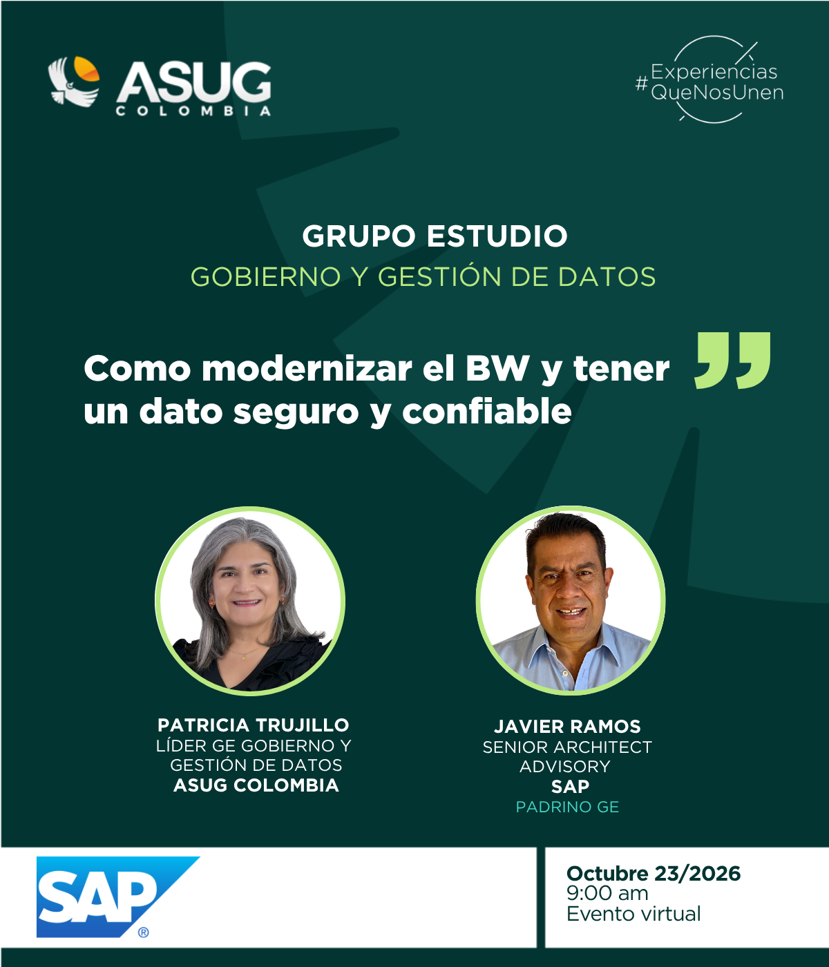 GE GOBIERNO Y GESTIÓN DE DATOS